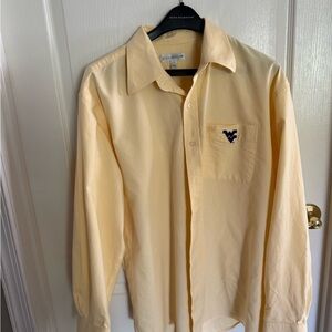 Men's WVU button up shirt